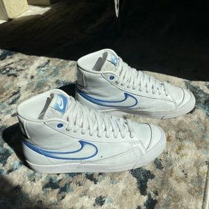 Nike Blazer Mid Airbrush White Royal